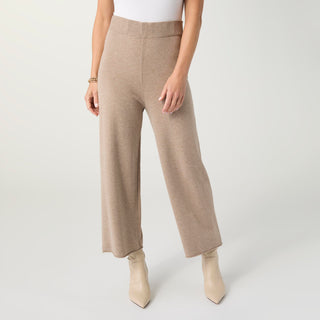 Lightweight Heavenly-Luxe Crop Bottom - Beige Heather