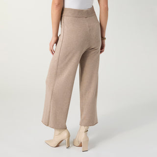 Lightweight Heavenly-Luxe Crop Bottom - Beige Heather