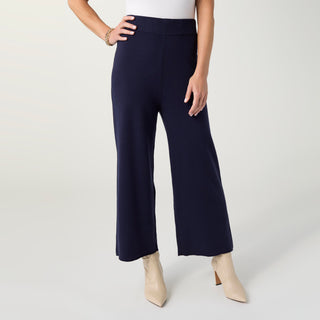 Lightweight Heavenly-Luxe Crop Bottom - Patriot Blue