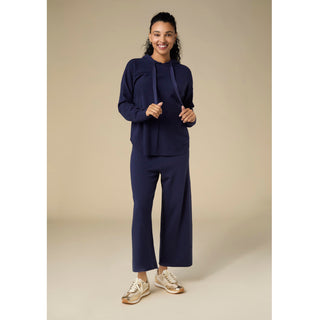 Lightweight Heavenly-Luxe Crop Bottom - Rich Wine