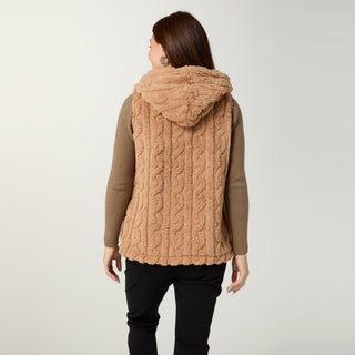 Andi Hooded Vest with Pockets