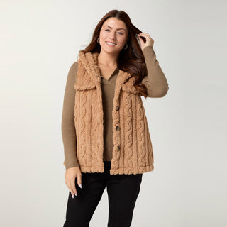 Andi Hooded Vest with Pockets