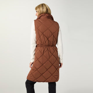 Carsyn Puffer Vest with Cinched Waist