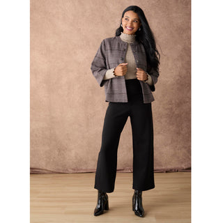 Avalee Funnel Neck Cable Knit Sweater - Spice