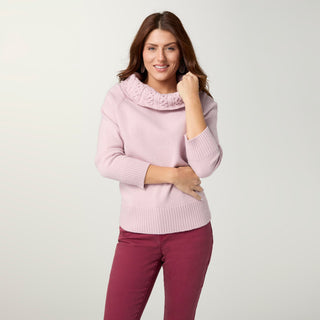 Sullana Boatneck Sweater - Primrose Pink