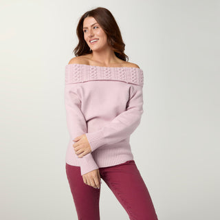 Sullana Boatneck Sweater - Primrose Pink