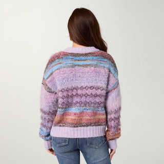 Starlight Mohair Sweater with Lurex - Dusty Lavender