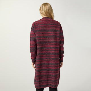 Earthen Long Open Cardigan with Pockets