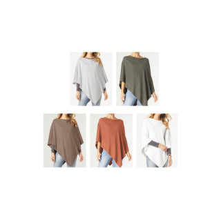 Lightweight Brushed Poncho Assortment Pack - Fall 2026