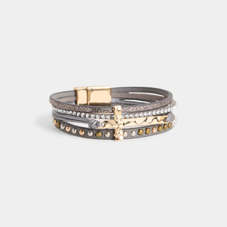 Hallelujah Magnetic Bracelet - Grey