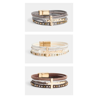 Hallelujah Magnetic Bracelet Assortment (6 PIECES: 3 Styles, 2 of each)