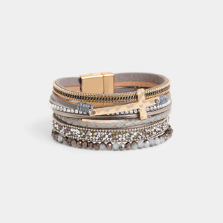 Amen Magnetic Bracelet - Grey