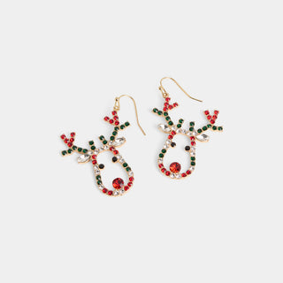 Holiday Reindeer Earrings - Holiday