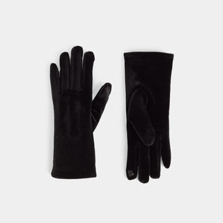 Velvet Dream Touchscreen Gloves - Black