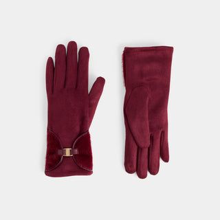 Elevate Touchscreen Gloves - Dark Red