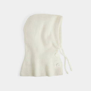 Hooded Scarf - Winter White