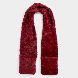 Anika Hidden Pocket Scarf - Red