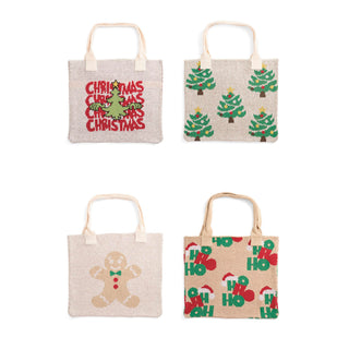 Christmas Shopper Tote Assortment Pack - Mixed