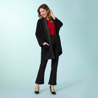 Helena Soft Contour Lightweight Sweater - Tango Red