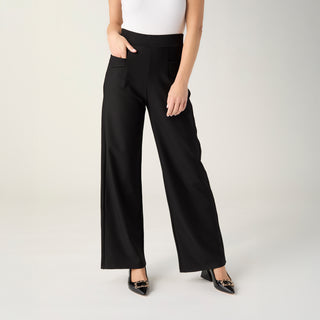 Celyse Tailored Wide Leg Pant - Black