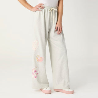 Triple Hearts Pant - Stone Heather
