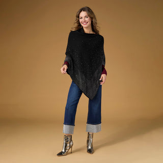 EverStretch Baby Bootcut Crop with Rhinestone Cuff - Indigo Dark Denim