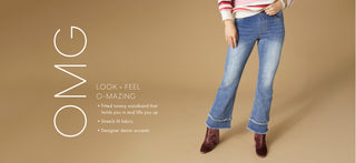 Look and feel o-mazing in OMG jeans