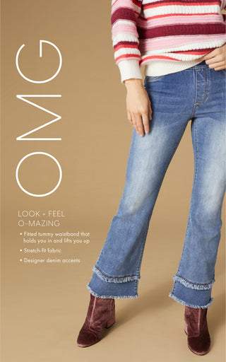 Look and feel o-mazing in OMG jeans