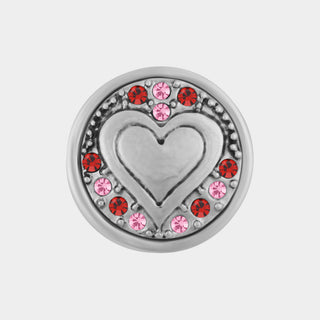 Red & Pink Confetti Heart