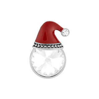 Gem Santa - Silver/Red