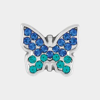 Butterfly Shape - Blue Green