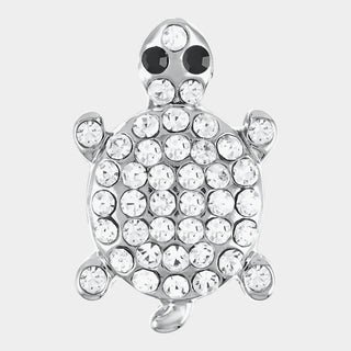 Shaped Turtle - Silver