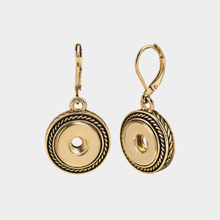 Gold Rope Earrings - Gold