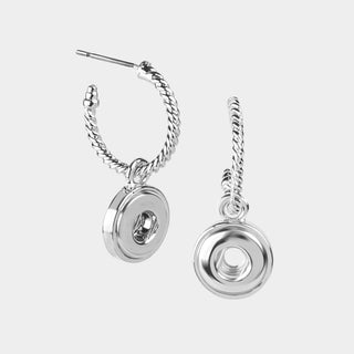 Mini Twist Hoop Earrings