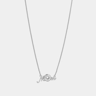 Mom Necklace - Silver