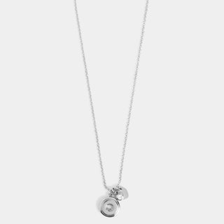 Heart Charm Necklace - Silver