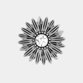 Glorious Jewel Floral - Silver