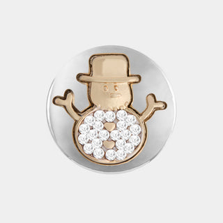 Shimmer Snowman - Mixed Metal