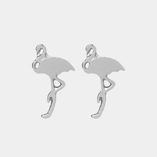 Flamingo Stud Earrings - Gold