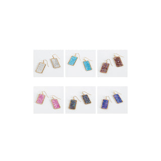Beaded Banner Dangle Earrings Assortment - Mixed