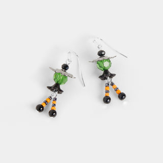 Beaded Witch Earring - Multicolored