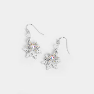 Dangling Snowflakes - Silver