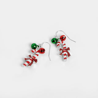 Jingle Ball Candy Cane - Red/White