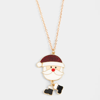 Santa Necklace - Silver