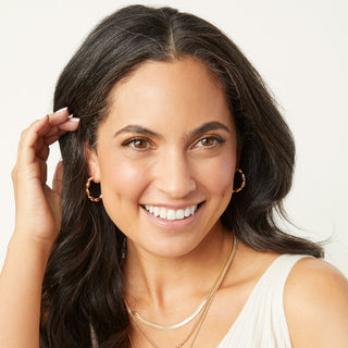 Bubble Hoop Earrings