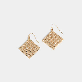 Whispers Pie Crust Dangle - Gold