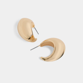 Whispers Thick Hoop - Gold