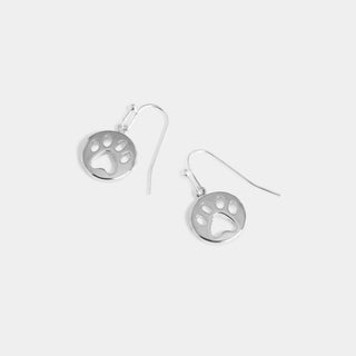 Whispers Paw Dangle - Silver
