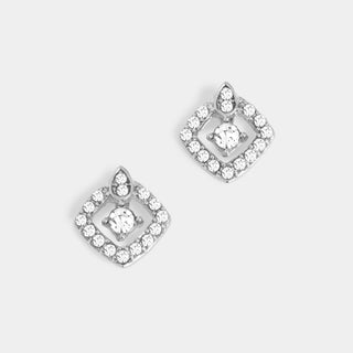 Whispers Bedazzled Studs - Silver