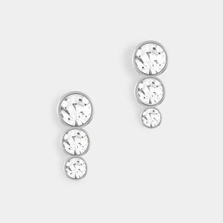Whispers Dazzling Studs - Silver